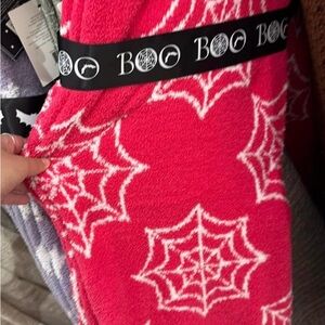 Halloween Pumpkin Pink White 50"x70" blanket